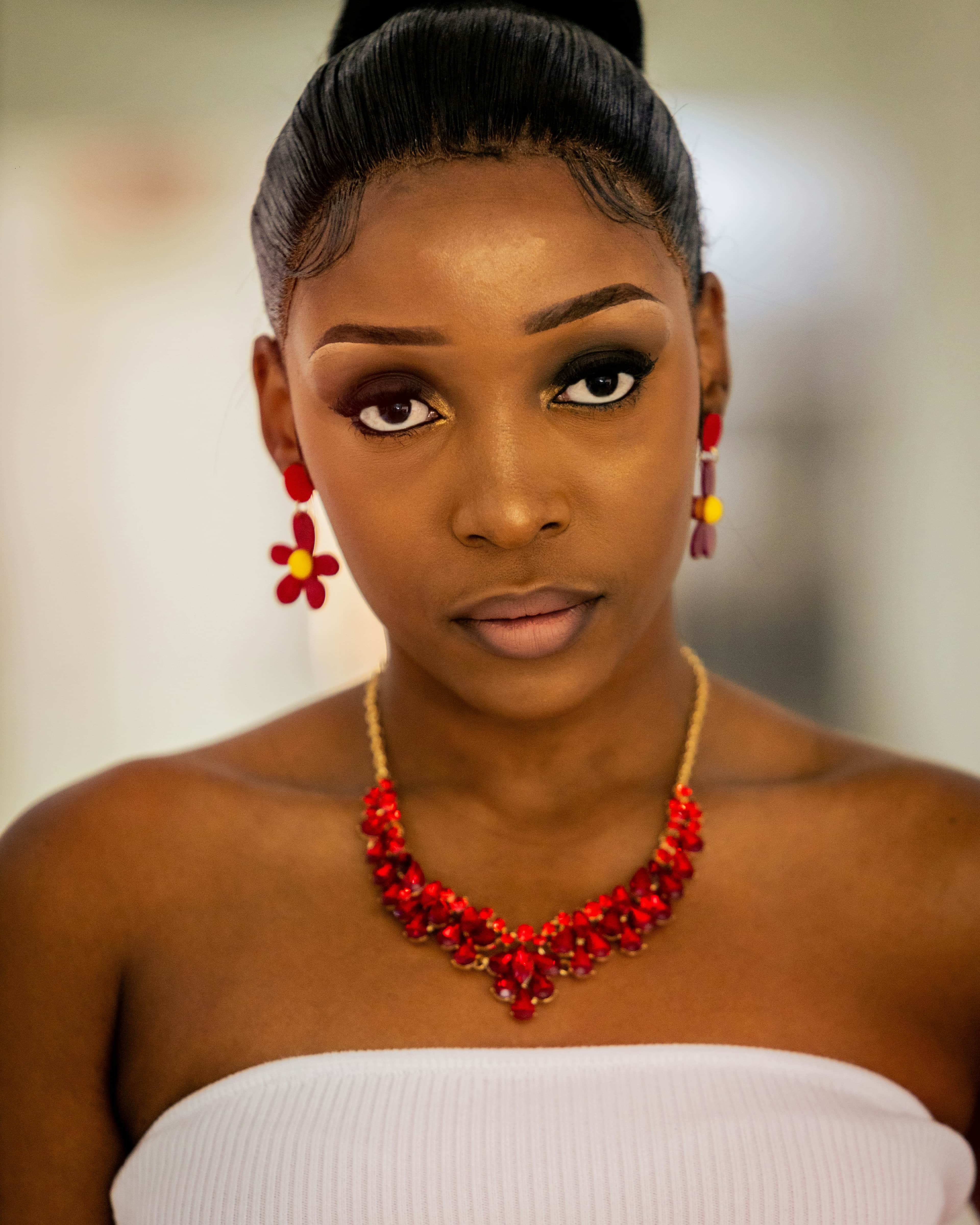 Protective updo styling